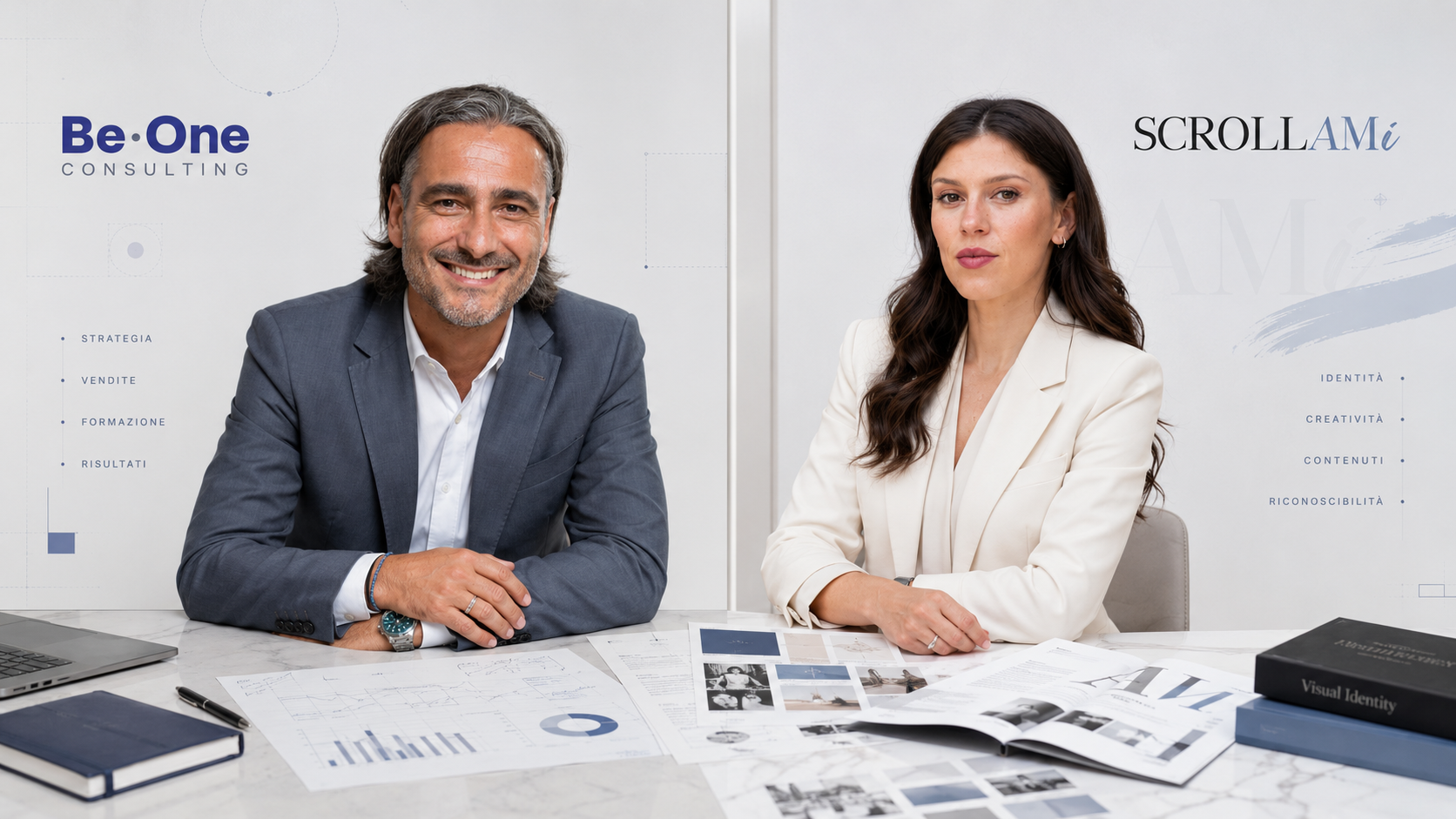Be One Consulting e Scrollami: strategia commerciale e creatività nella stessa realtà