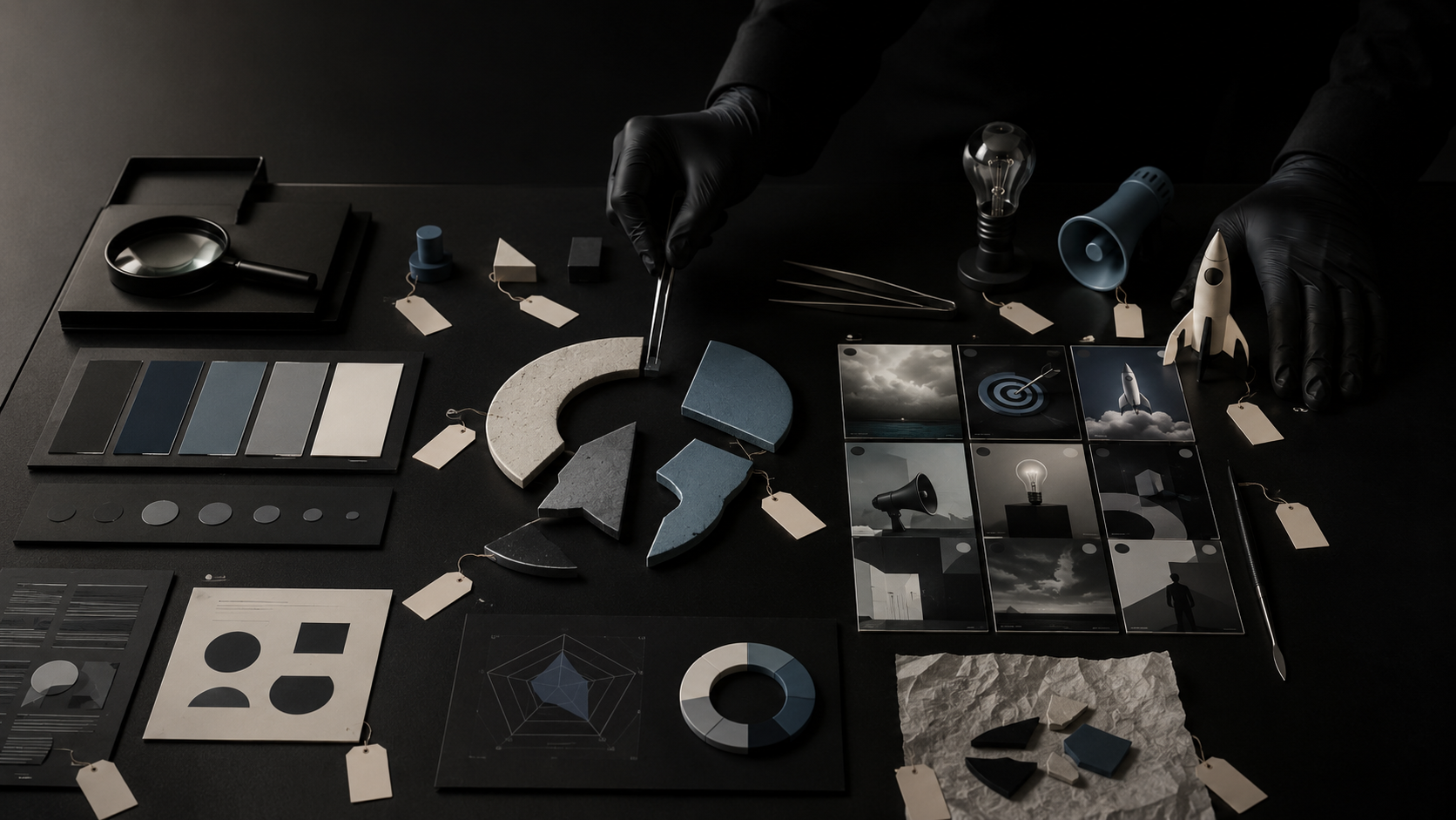 Analisi creativa di un brand nello studio Scrollami
